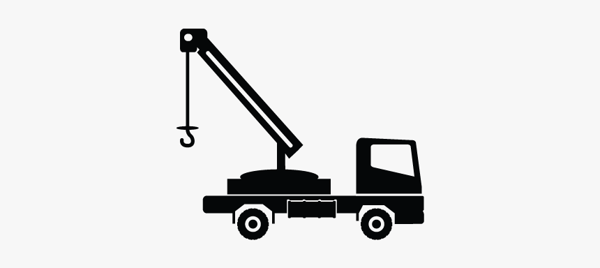 Crane Vehicle, Transport, Truck Icon - Crane, HD Png Download
