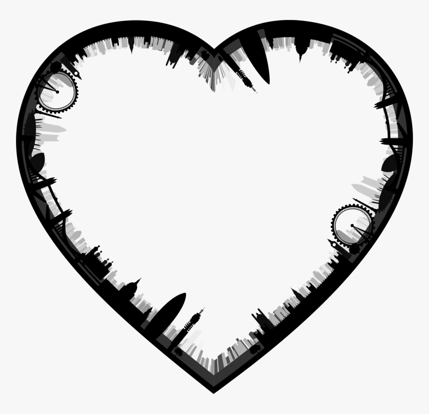 Heart,love,organ - City Heart Png, Transparent Png