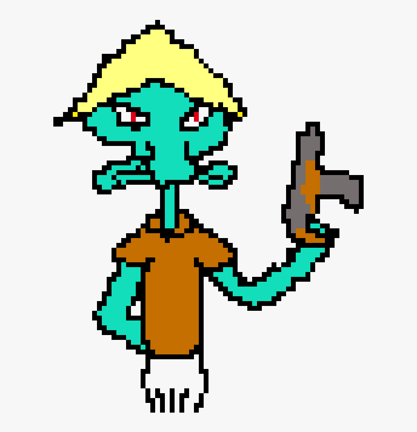 Veitnamen Farmer Squidward - Squidward Farmer, HD Png Download