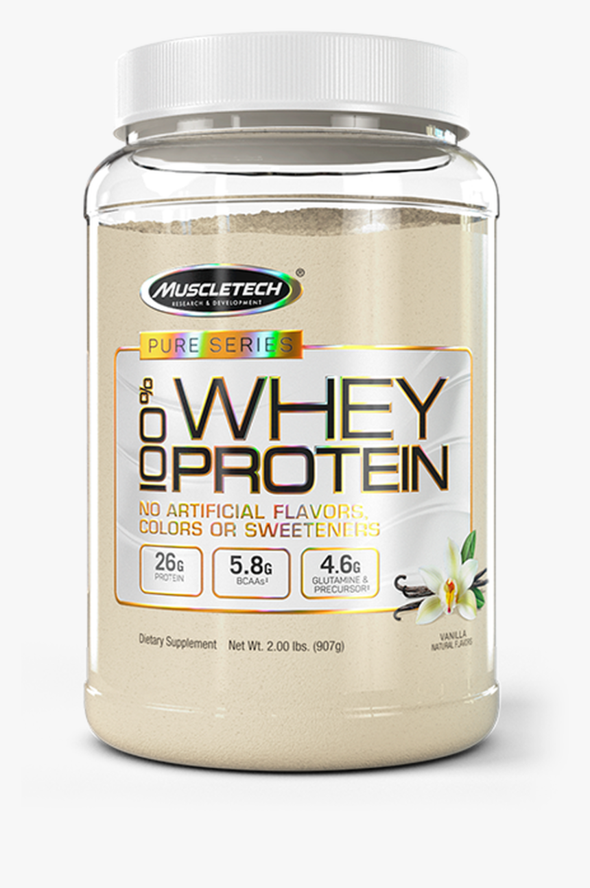 Pure Series 100% Whey Protein - Muscletech, HD Png Download