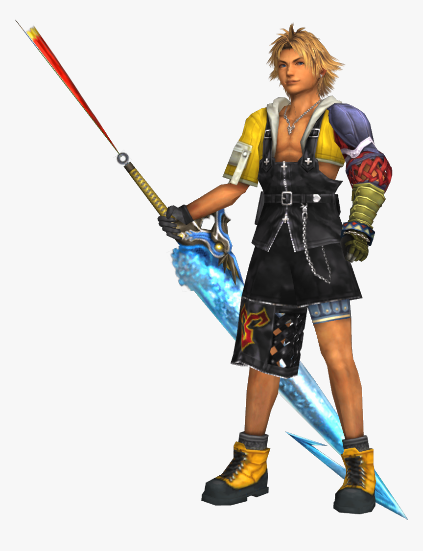 White Tidus Is Not White, Lulu Is White, Tidus Is More, HD Png Download