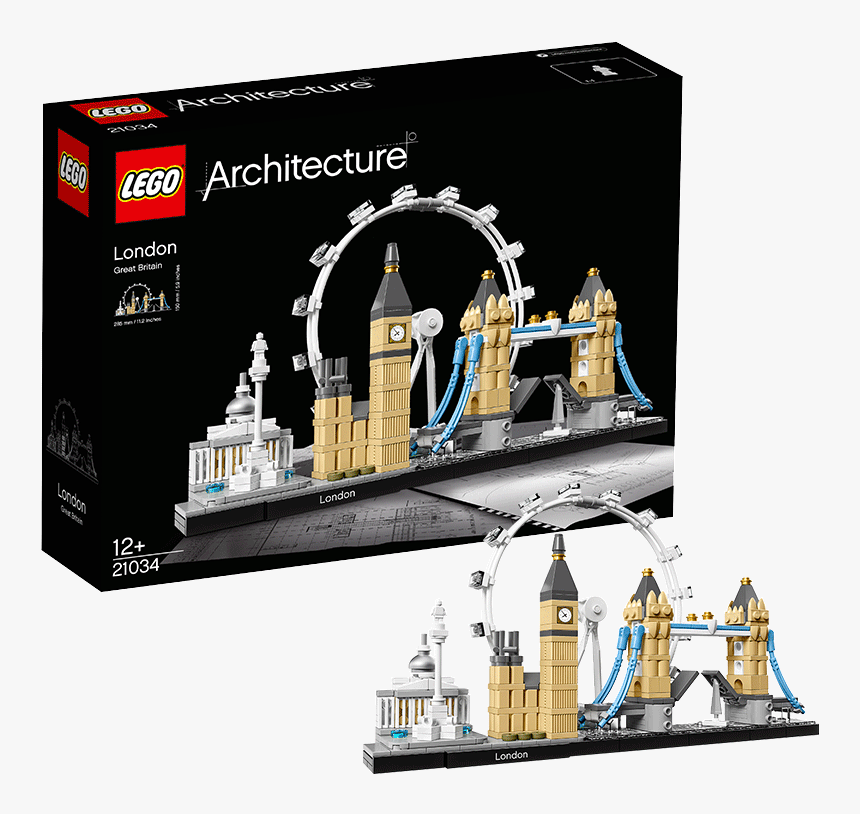 乐高建筑系列21034 伦敦lego 积木玩具收藏 - Lego Architecture 21034 London, HD Png Download