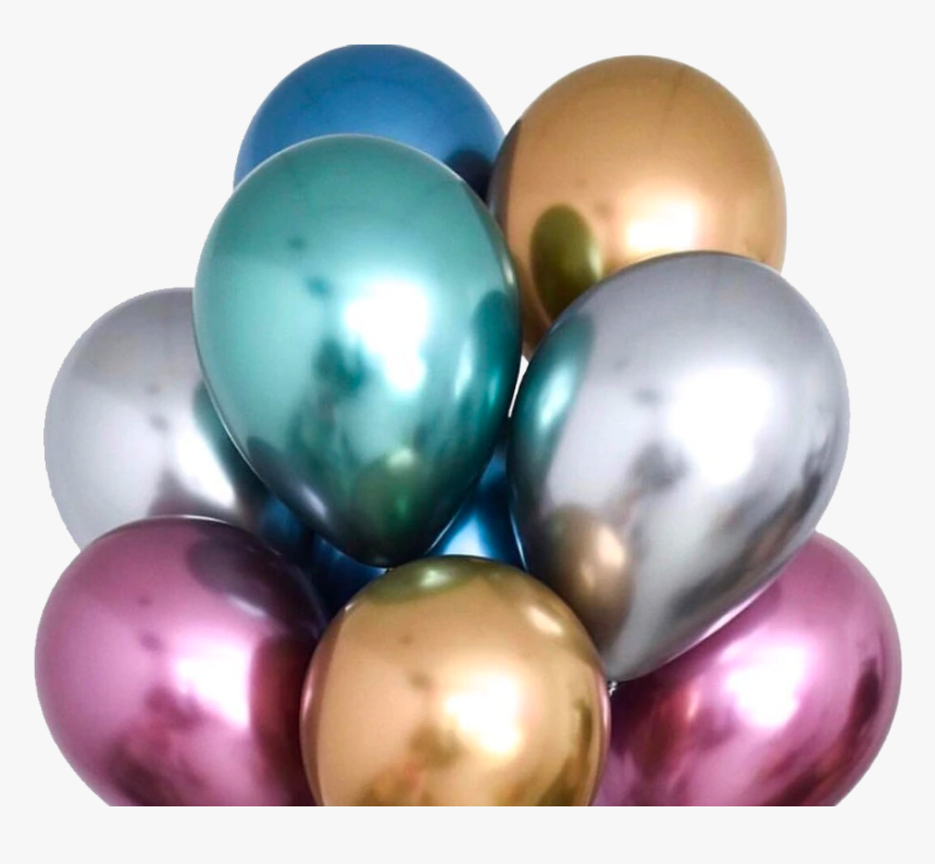 Metallic Balloons, HD Png Download