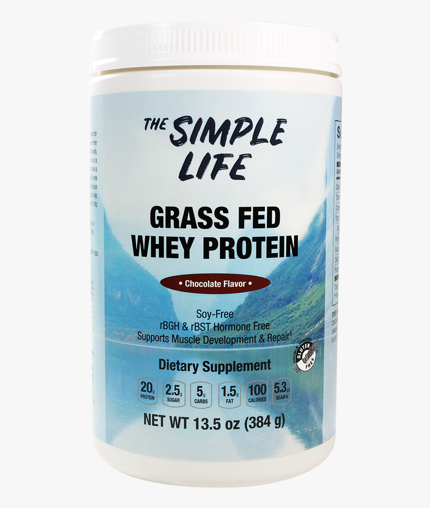 The Simple Life Grass Fed Whey Protein - Shark, HD Png Download