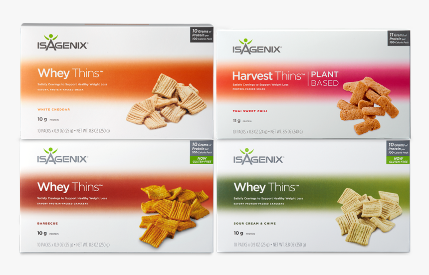 Isagenix Whey Thins, HD Png Download