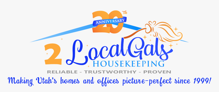2 Local Gals Housekeeping Logo, HD Png Download