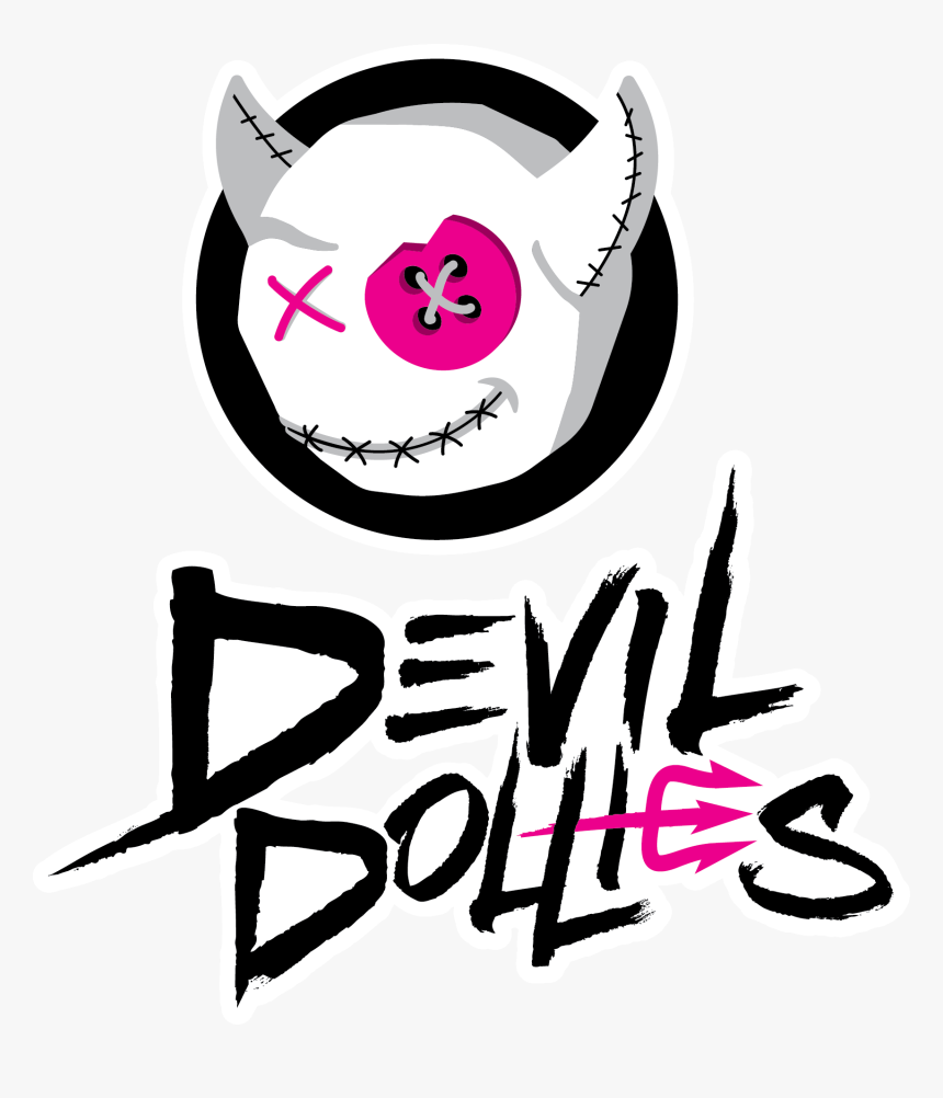 Transparent Clothespin Clipart - Queen City Roller Girls Dollies, HD Png Download