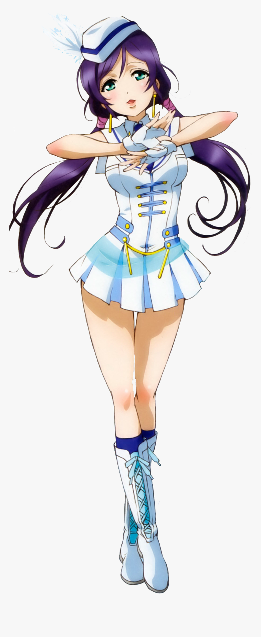 Image Ll Renders Nozomi Png Love Live - Love Live Nozomi Wonderful Rush, Transparent Png