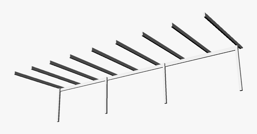 Pergola3d View 
 Class Mw 100 Mh 100 Pol Align Vertical - Architecture, HD Png Download