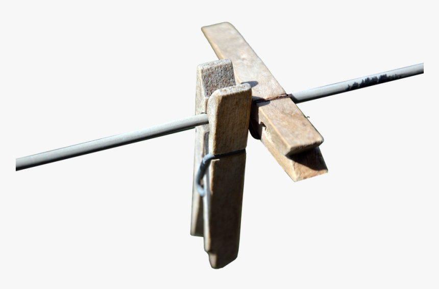 Clothespins, Leash, Isolated, Budget, Wash, Clothing - Splitting Maul, HD Png Download