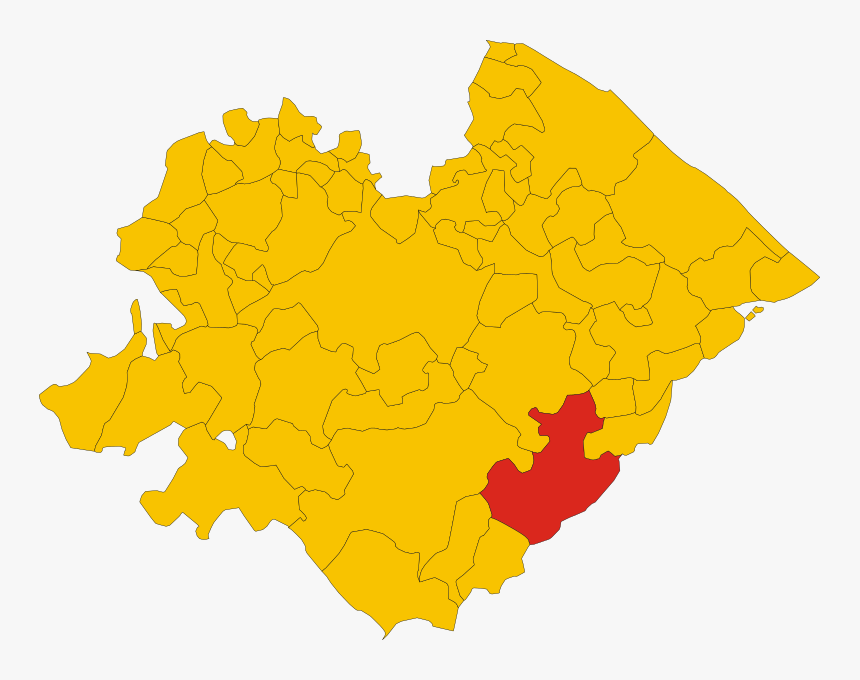 Img Hd - Mappa Comuni Provincia Pesaro Urbino, HD Png Download