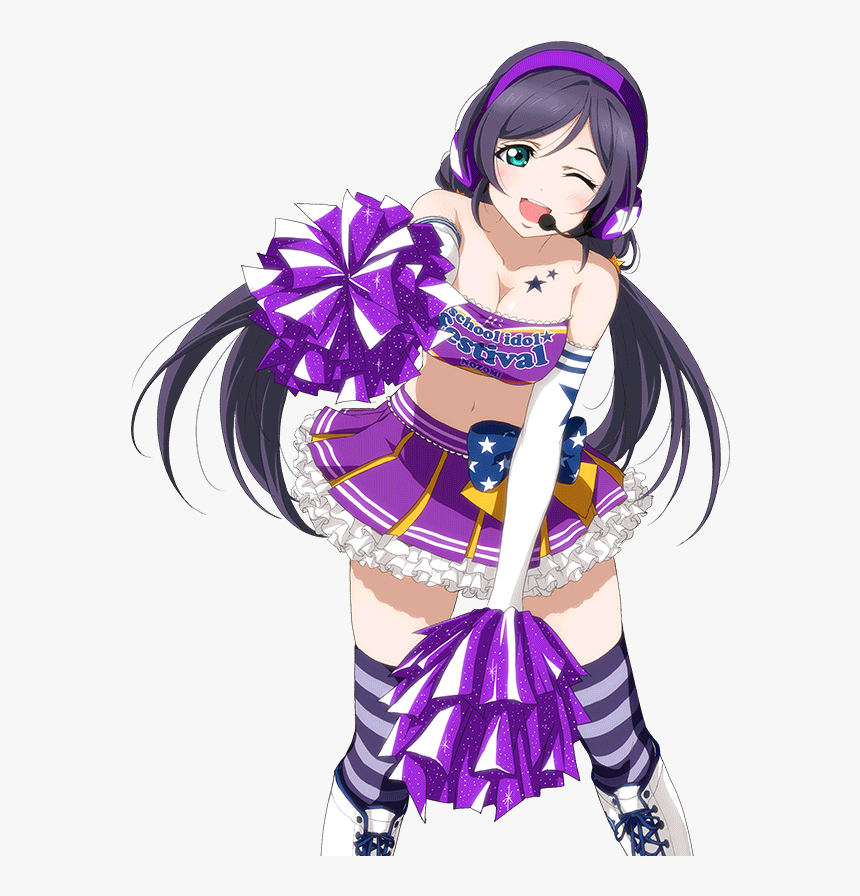 Love Live Nozomi Tojo Cheerleader, HD Png Download