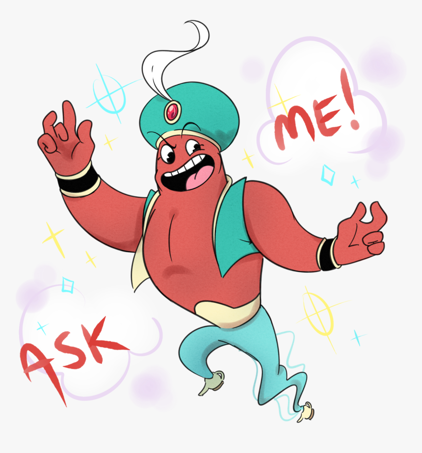 #cuphead#djimmi The Great#cuphead Djimmi#cuphead Askblog#cuphead - Djimmi The Great X Cuphead, HD Png Download