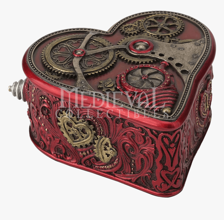 Steampunk Heart Box , Png Download - Steampunk, Transparent Png
