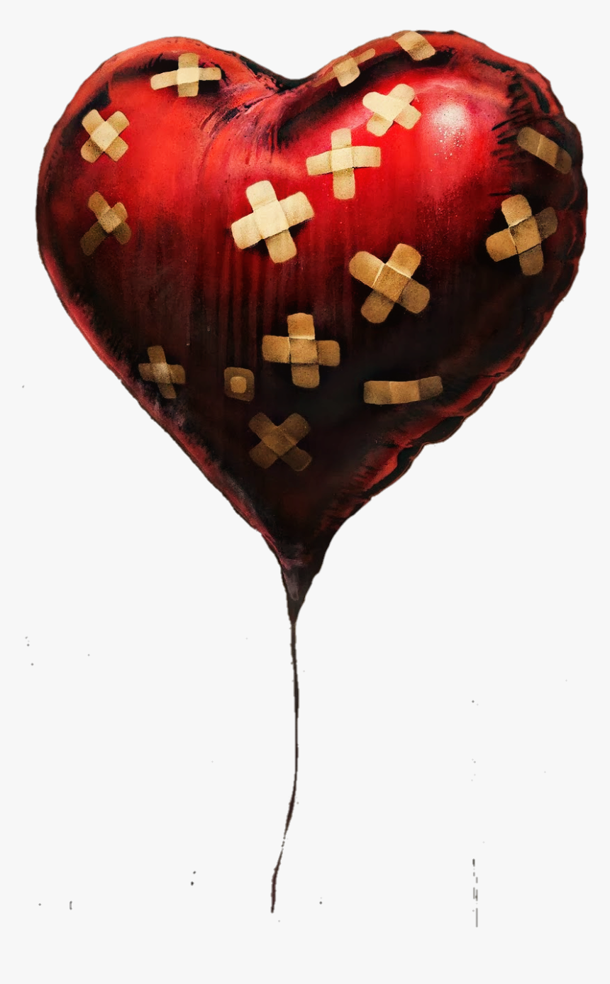 Transparent Steampunk Heart Clipart - Banksy Balloon Band Aid, HD Png Download