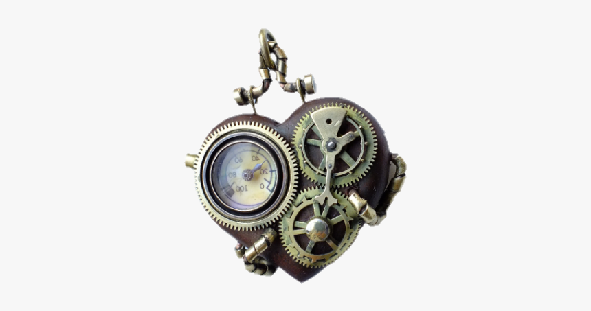 #steampunk #heart - Locket, HD Png Download
