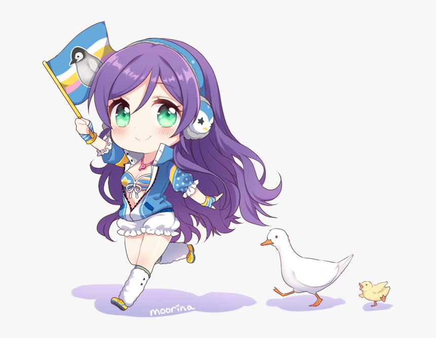 Anime Girl, Beautiful, And Chibi Image - Love Live Nozomi Chibi, HD Png Download