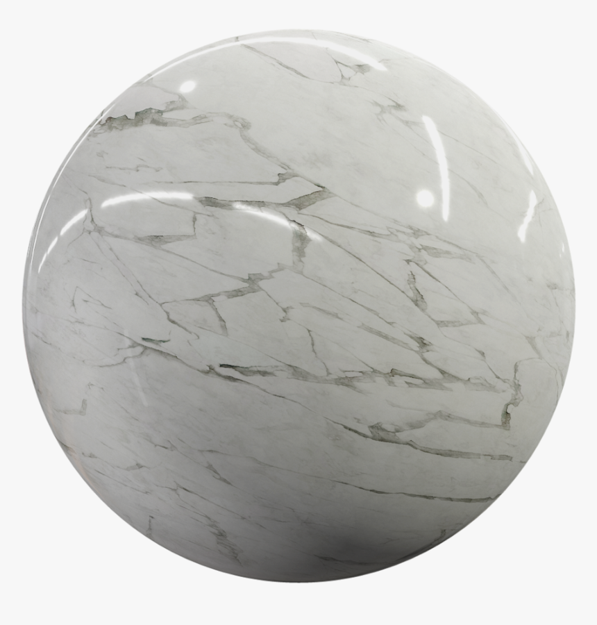 Stonemarblecalacatta002 Sphere, HD Png Download