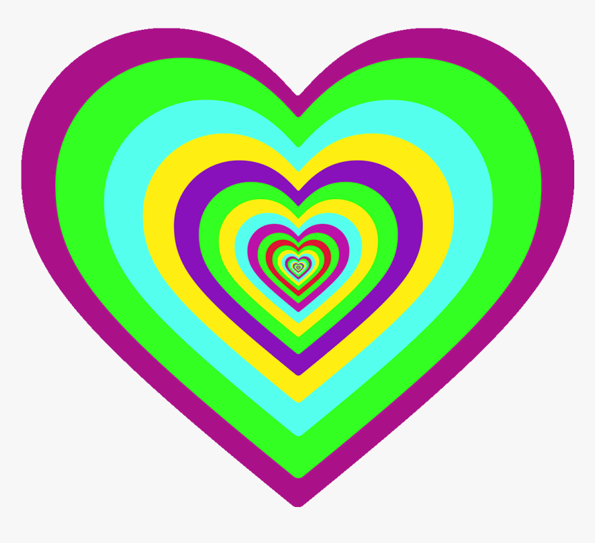 I Love You Hearts Sticker - Clip Art, HD Png Download