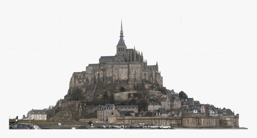 Download Fantasy City Png Photos - Mont Saint-michel, Transparent Png