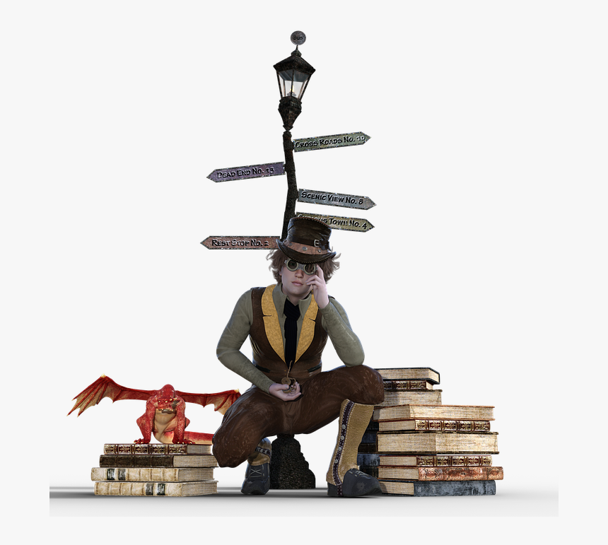 Steampunk, Alice In Wonderland, Watchmaker, Directory - National Storytelling Week 2019, HD Png Download