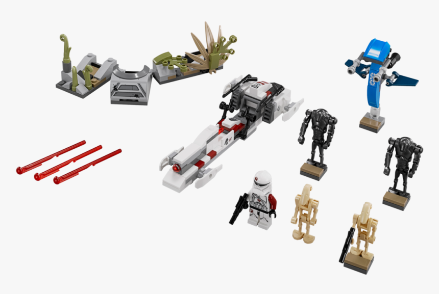 Lego Star Wars Battle On Saleucami, HD Png Download