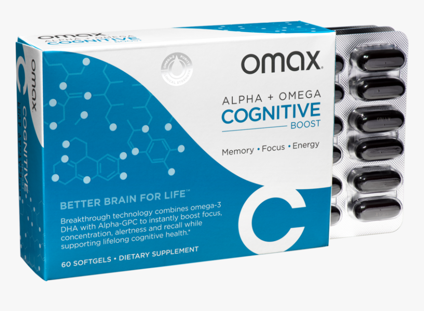 Omax Cognitive Boost, HD Png Download