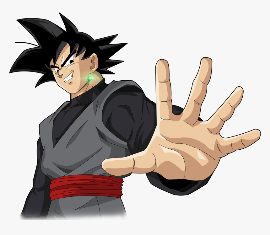 Black Goku Hand - Black Goku Transparente, HD Png Download