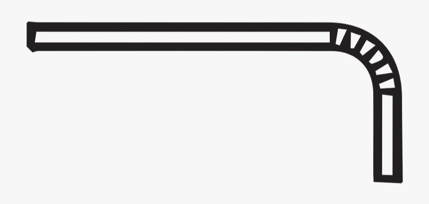 The Final No More - Straw Clipart Black And White, HD Png Download