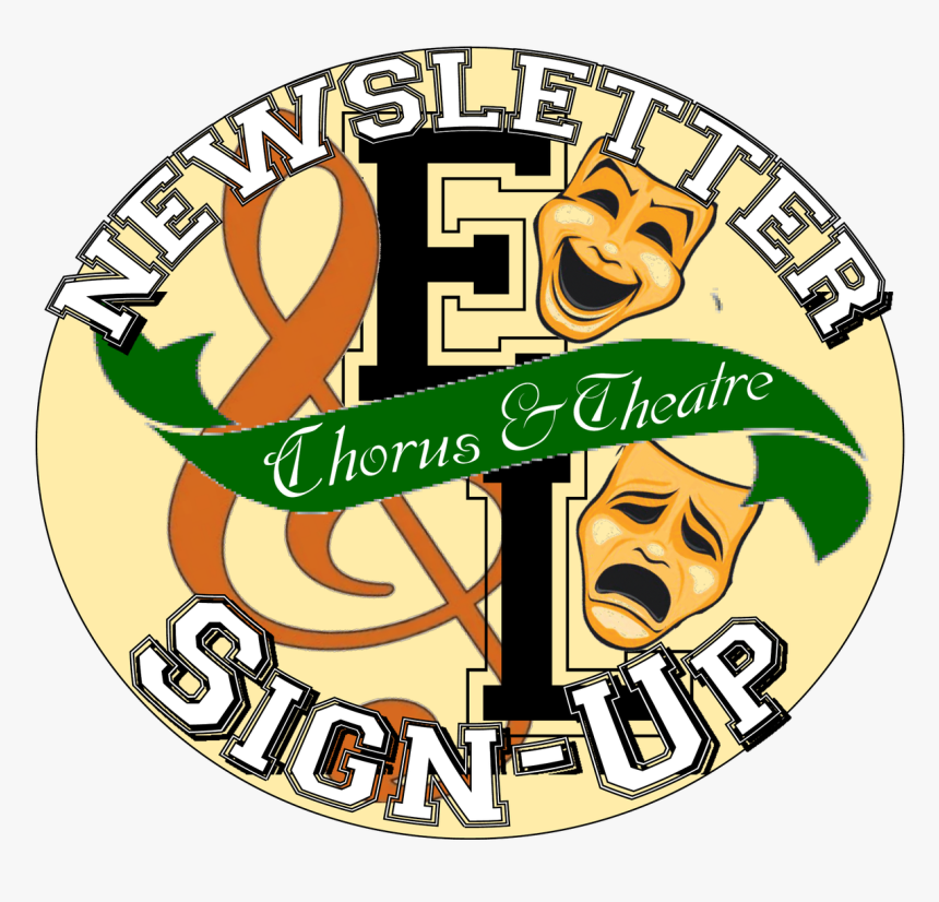 East Lincoln Chorus & Drama On Twitter - Illustration, HD Png Download