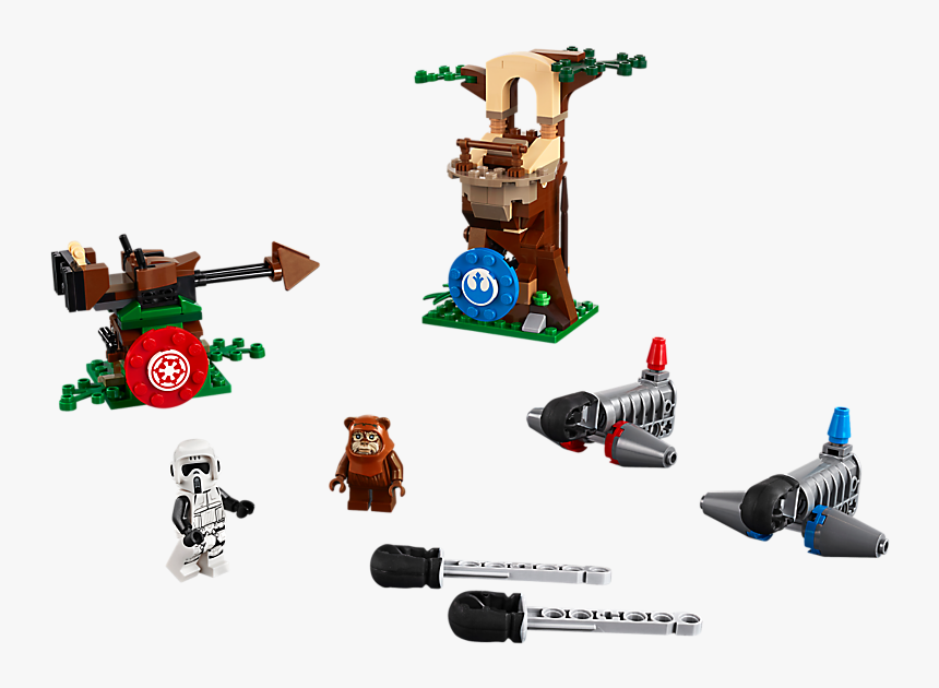 Action Battle Endor™ Assault - Lego Star Wars Action Battle Sets, HD Png Download