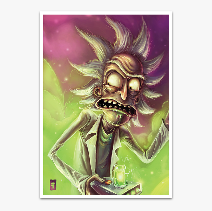 Image Of Rick And Morty Characters Set Of - Desenhos Rick And Morty Manga, HD Png Download
