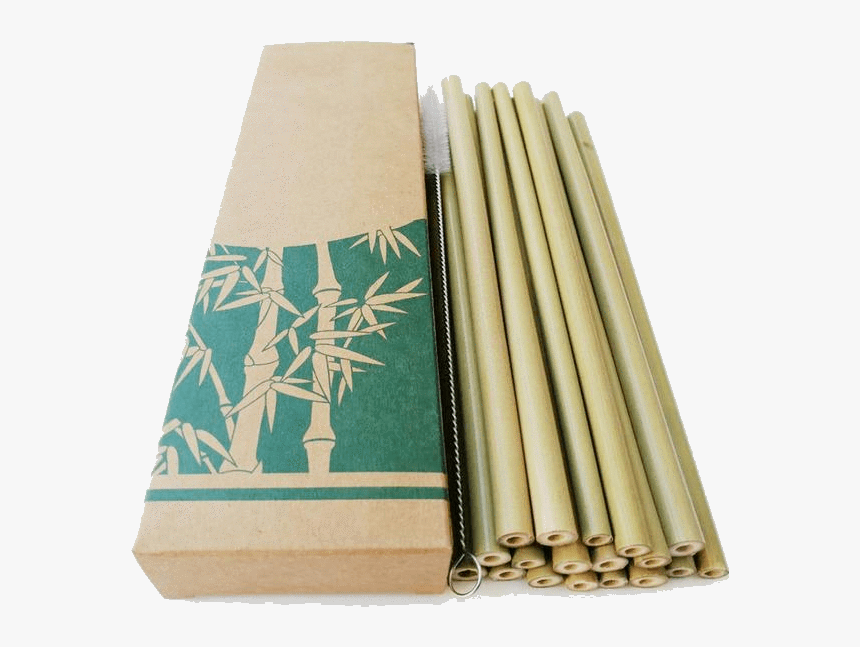 Reusable Bamboo Straws - Bamboo Straws 10, HD Png Download