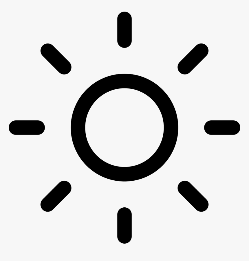 Primary Arms Scope Reticle , Png Download - Png Sun Icon, Transparent Png