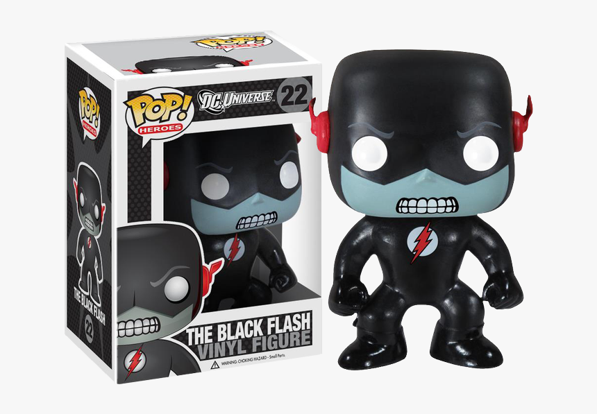 Black Flash Pop Vinyl Figure 
 Title The Flash - Dc Funko Pop Black Flash, HD Png Download