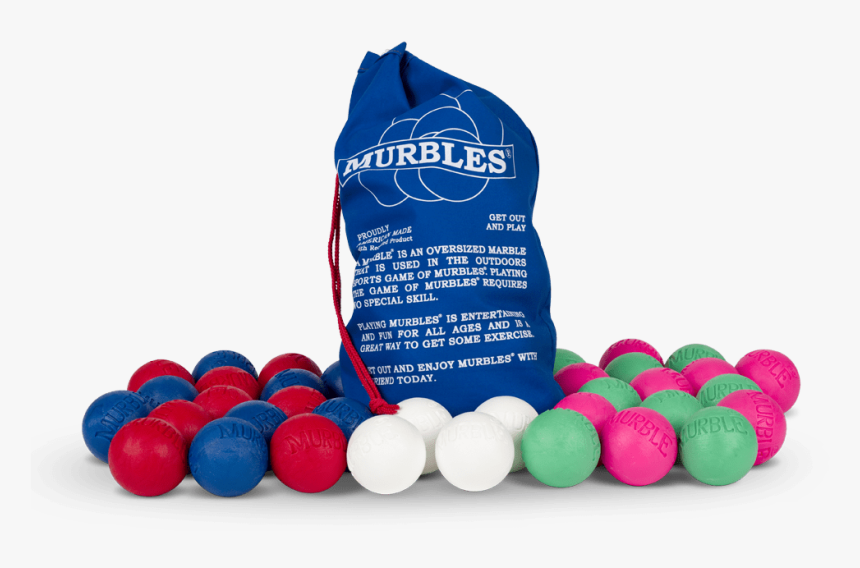 Murbles 16 Player 36 Ball Large Activity Set - Packaging And Labeling, HD Png Download