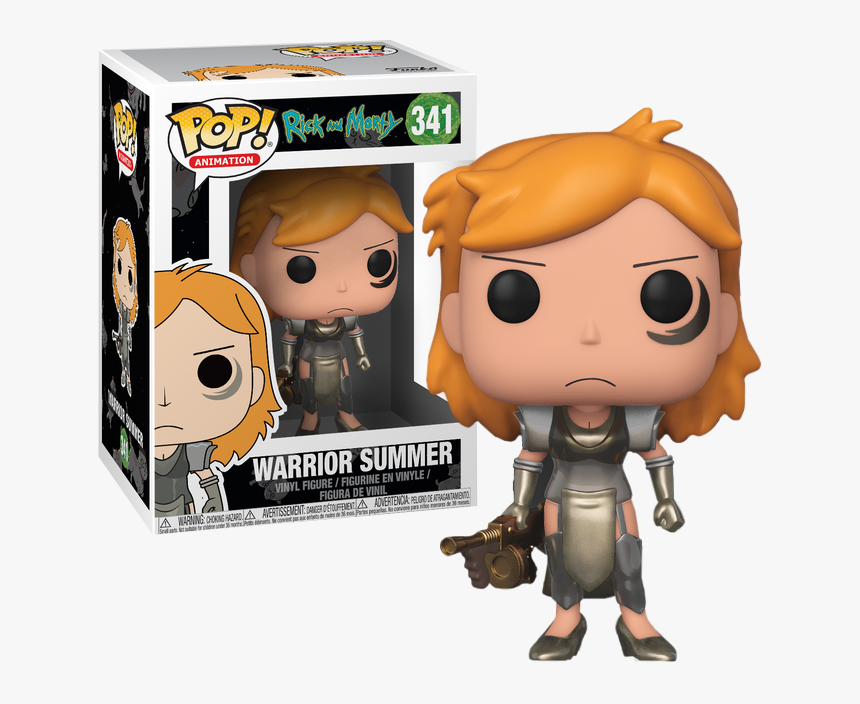 Funko Rick And Morty Warrior Summer, HD Png Download