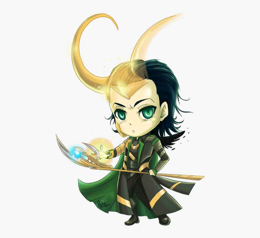 Loki Chibi Png, Transparent Png