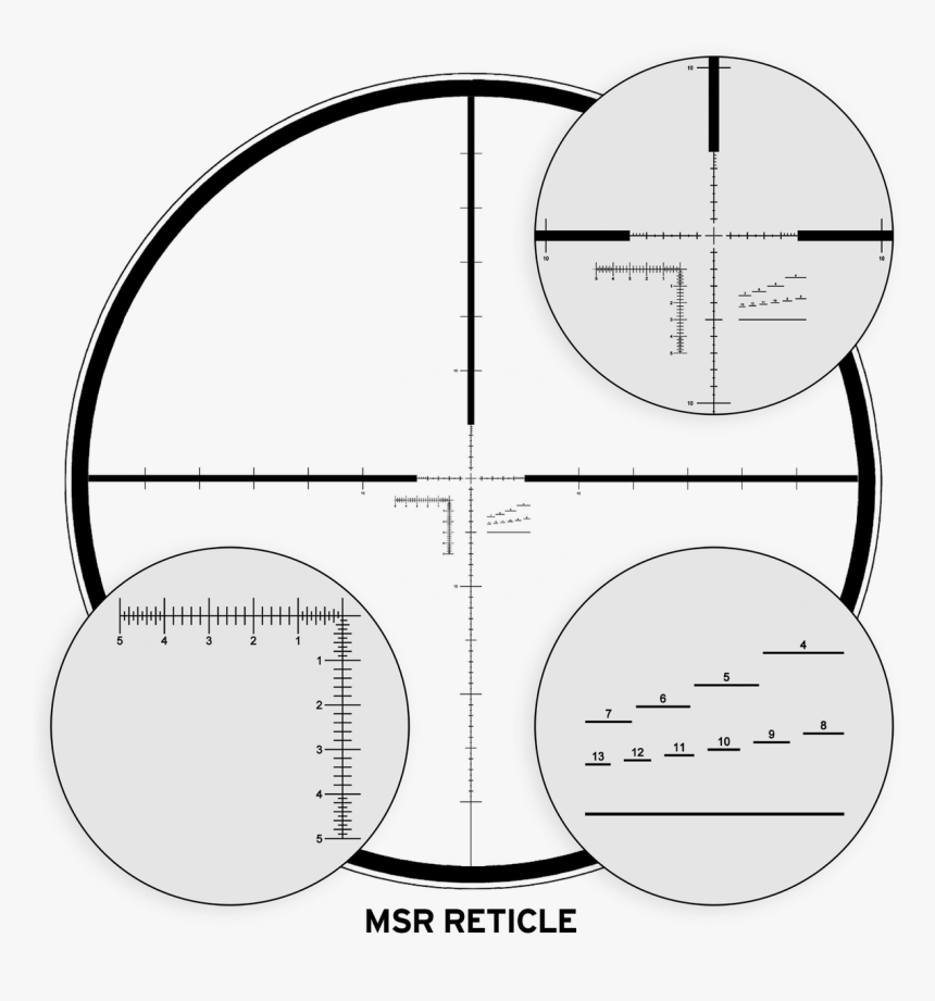 Steiner M5xi 5-25x56 - Msr Reticle, HD Png Download