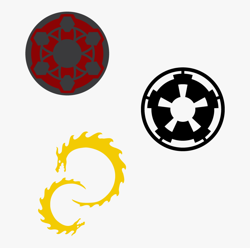 The Timothy Zahn Symbol, The Empire Of The Hand Cog, - Le Creuset Star Wars, HD Png Download