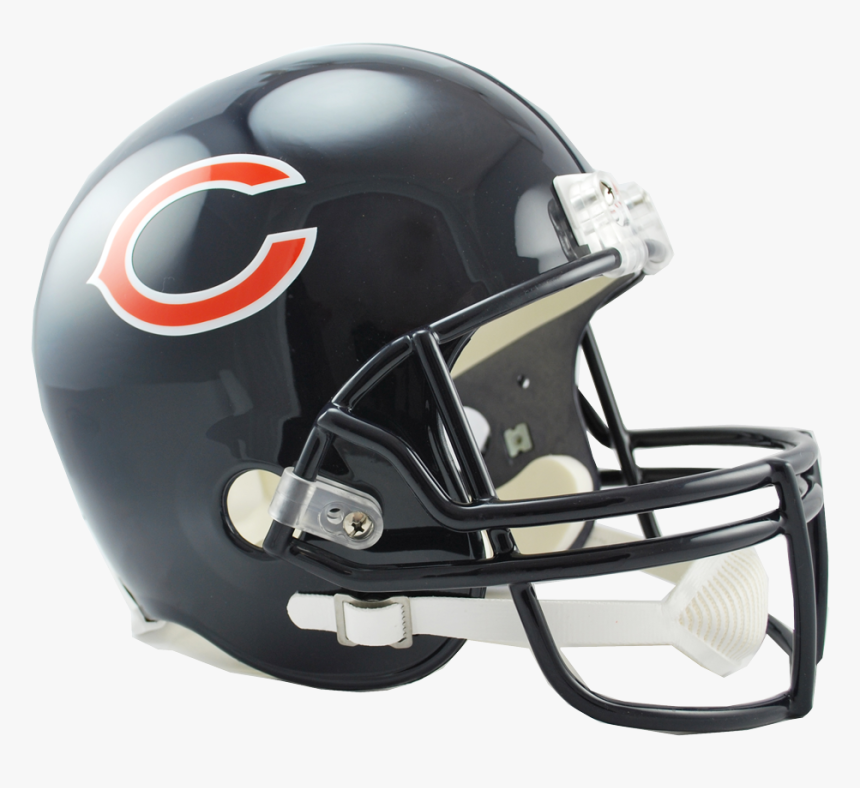 Chicago Bears Vsr4 Replica Helmet - Football Helmets Texans, HD Png Download