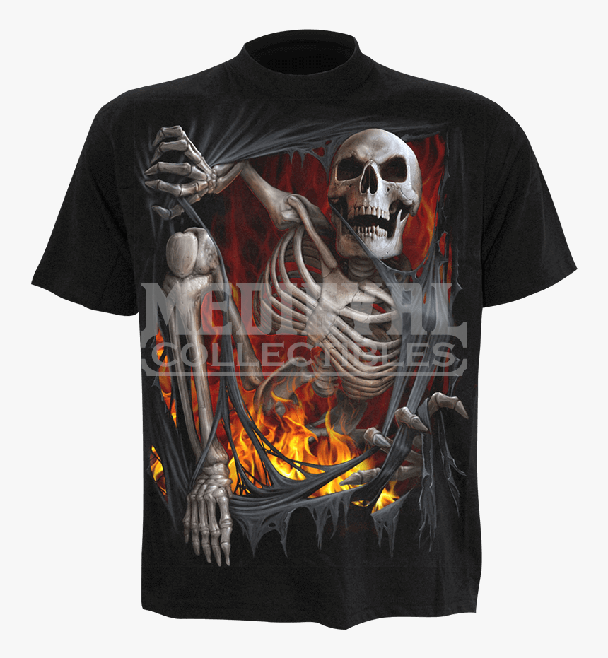Death Gothic Skull Drawing , Png Download - Someone Crawling Out Of Hell, Transparent Png