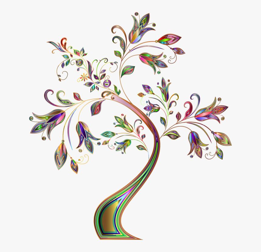 Plant,flora,leaf - Golden Tree Png, Transparent Png