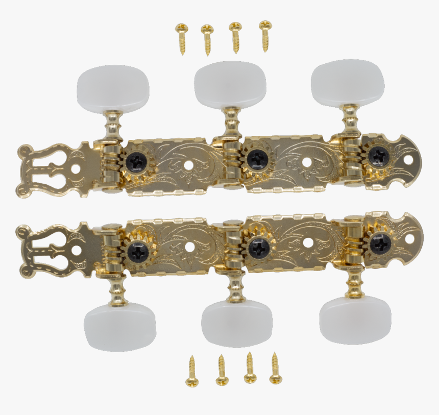 Gotoh, Lyra-style For Classical Guitar, Flash Gold - Acoustic Guitar, HD Png Download