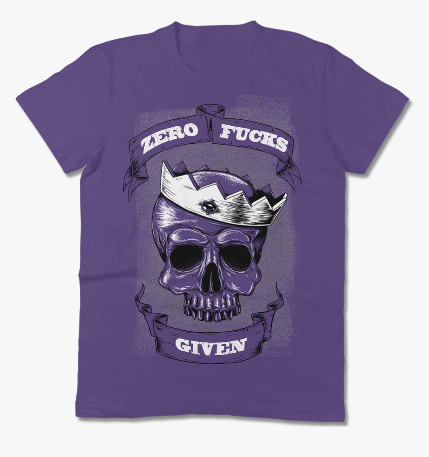 Zero Given Crowned Skull - Hoodie, HD Png Download