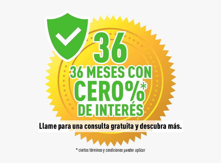 Magruder Laser Vision 36 Months Zero Financing Es - Label, HD Png Download