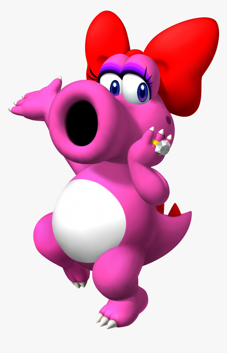 Pink Mario Kart Character, HD Png Download