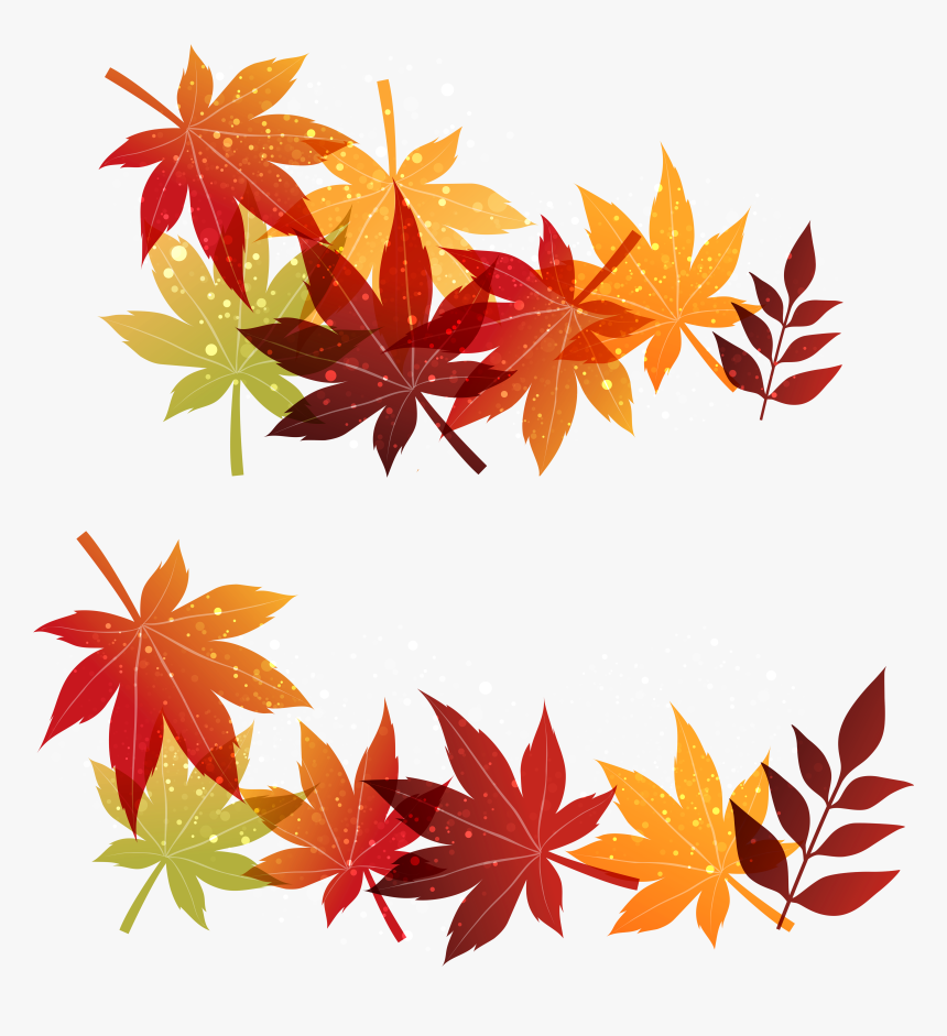Leaves Png Image Gallery - Decorative Leaf Clipart Fall, Transparent Png