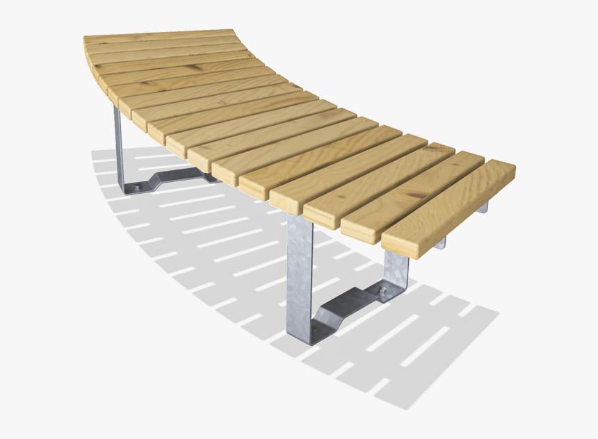 Rumba Bench Curved - Sunlounger, HD Png Download