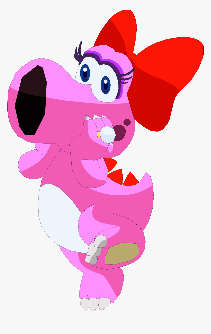 Birdo Animated Art - Cartoon, HD Png Download